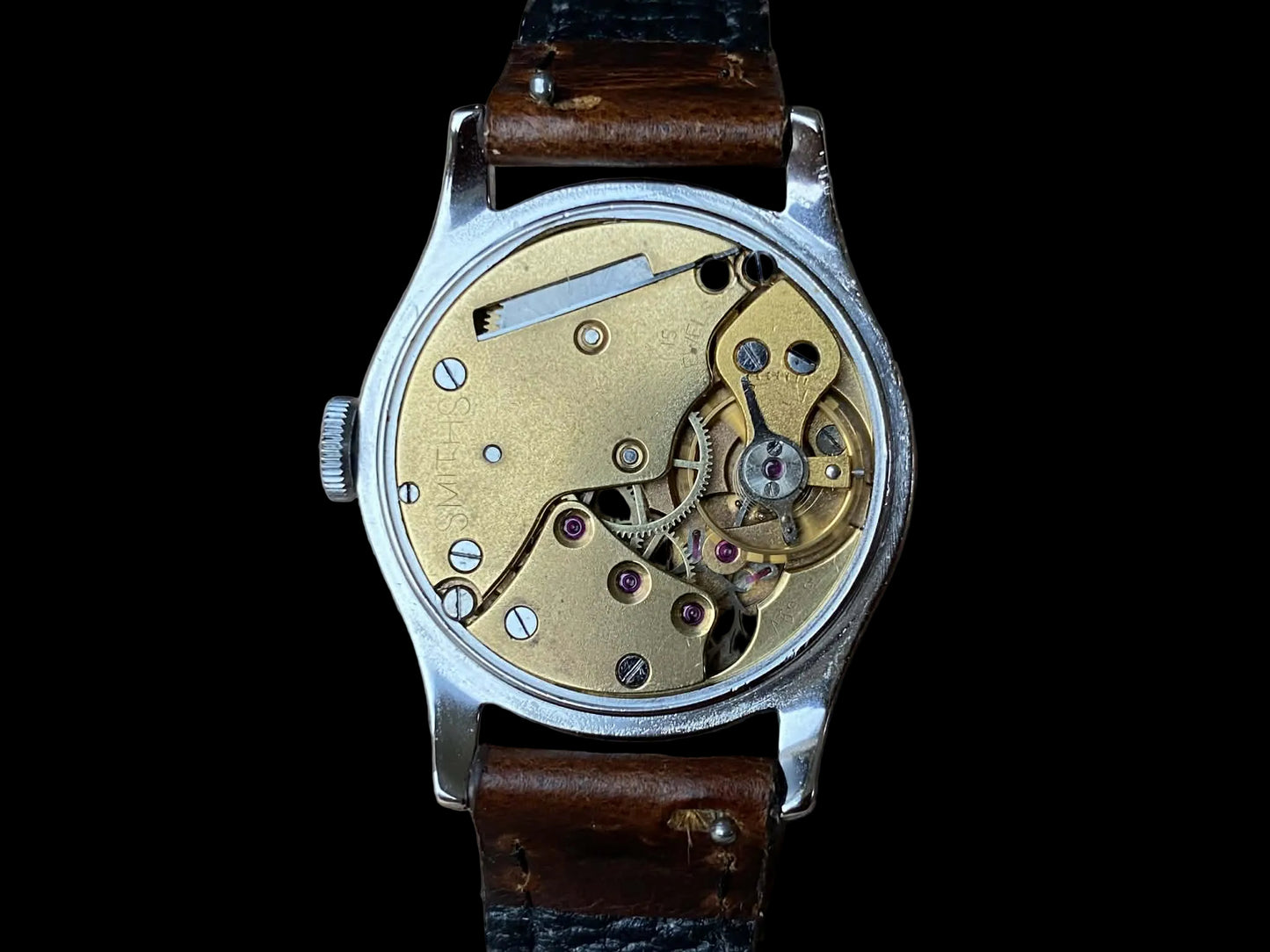 Smiths RG0307|1951年頃|Cal.400 15石|スモールセコンド|英国製ヴィンテージ