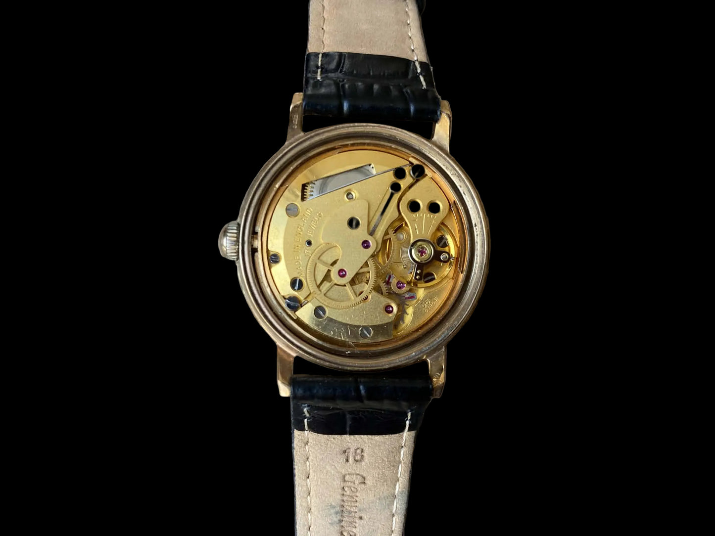 9ctゴールド|Smiths Astral Streamline | Dennisonケース|1966年|英国製|Cal.400 17石|