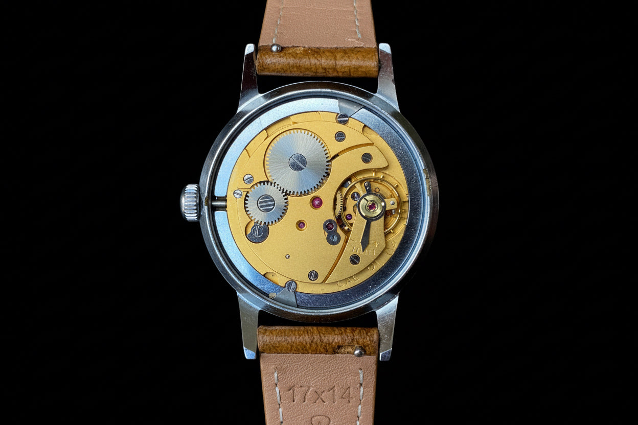 1958年 Smiths Imperial|19石 Cal.100|英国製ヴィンテージ|ラージダイヤル|手巻き