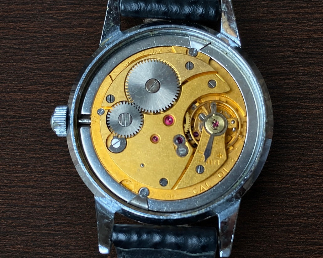 【希少ブラックダイヤル】Smiths Imperial I201|1958年頃製|19石 Cal.100|英国製|手巻き
