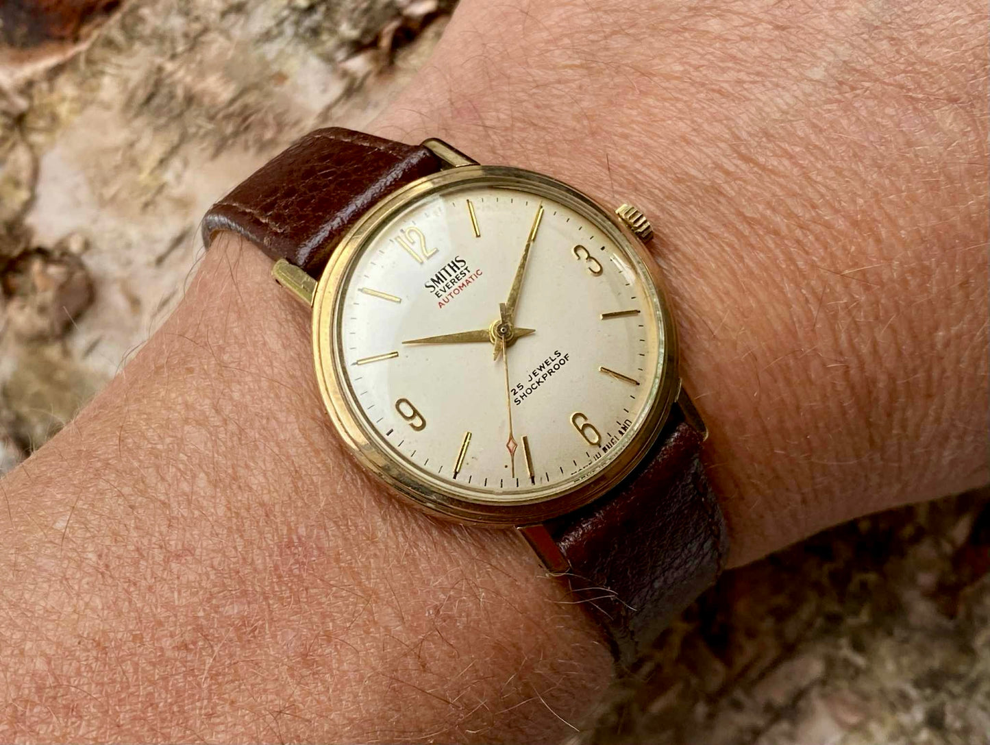 Smiths Everest Automatic(1964年/9ctゴールド)