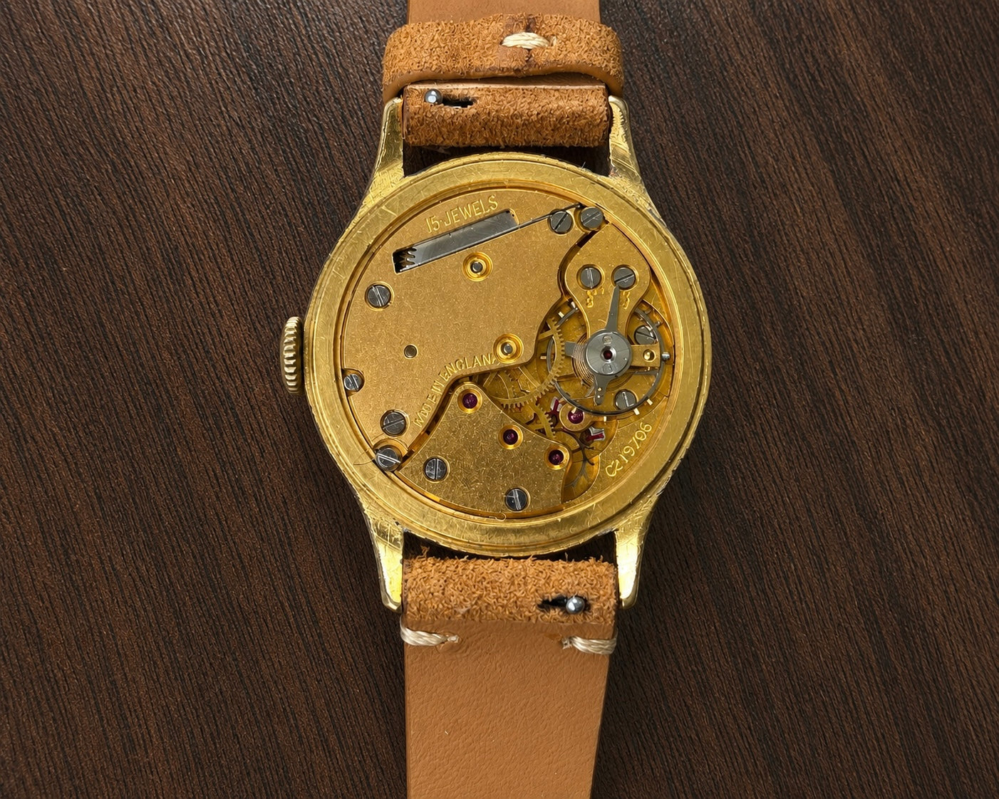 【美品】Smiths De Luxe A316|1954年頃製|Cal.400|15石|スモールセコンド|英国製|手巻き