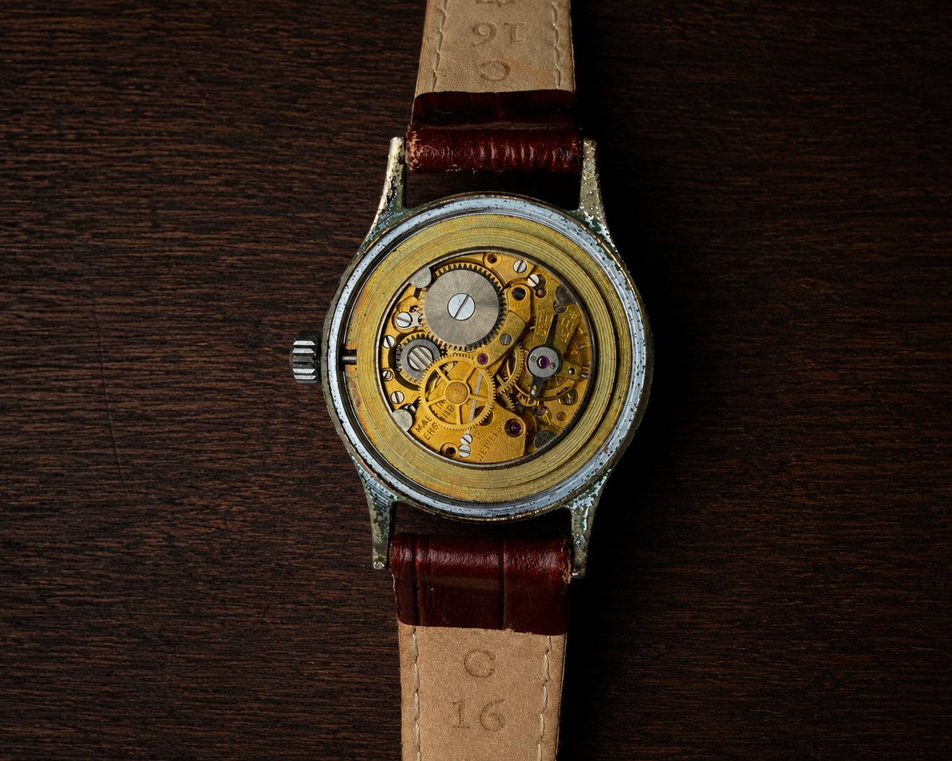 【希少・南極探検モデル】Smiths De Luxe AB478 ｜ 1958年頃製 ｜ 17石 Cal.300 ｜ Antarctic Expedition ｜ 英国製 ｜ 手巻き