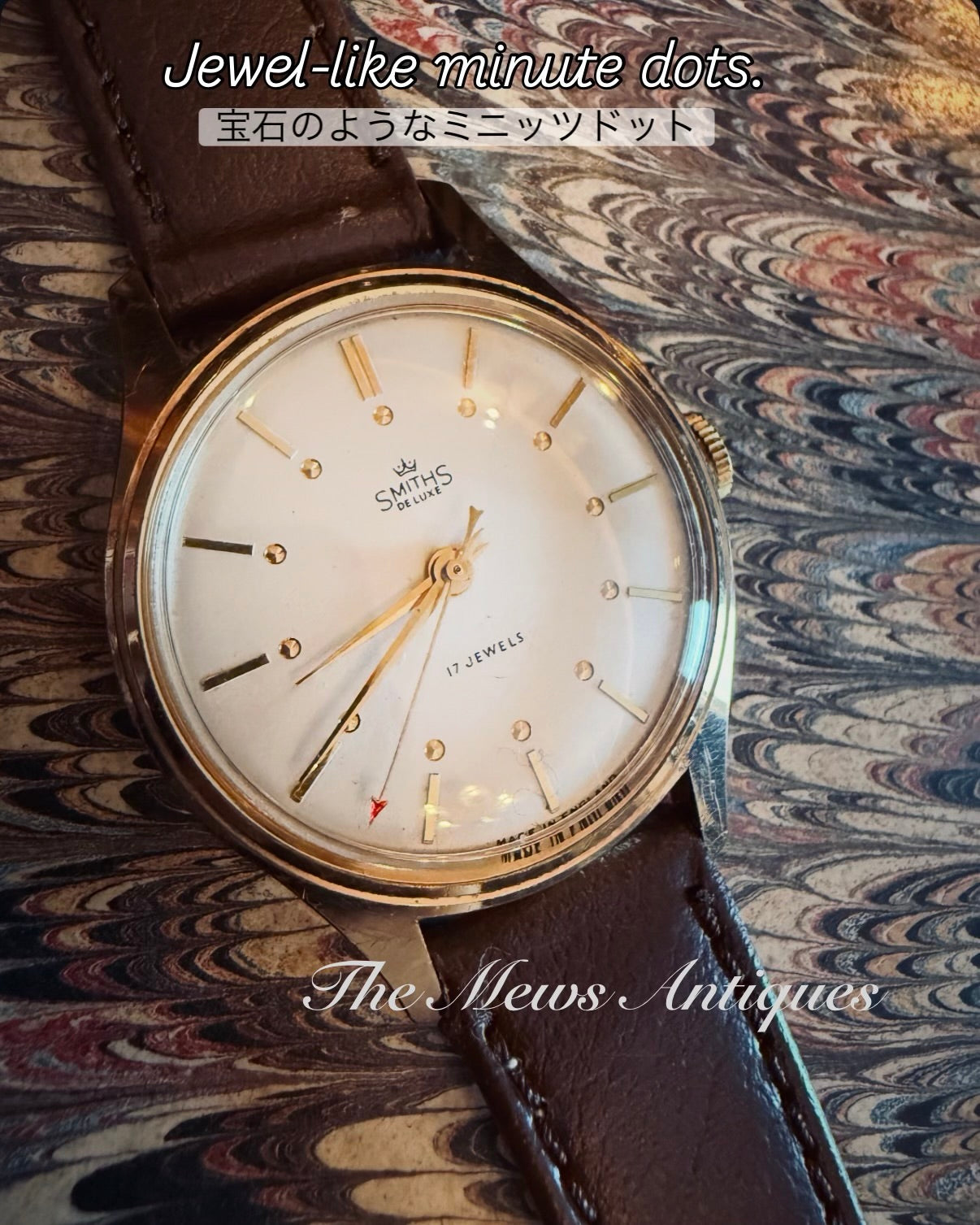1957年製 Smiths De Luxe A352｜Cal.400 17石