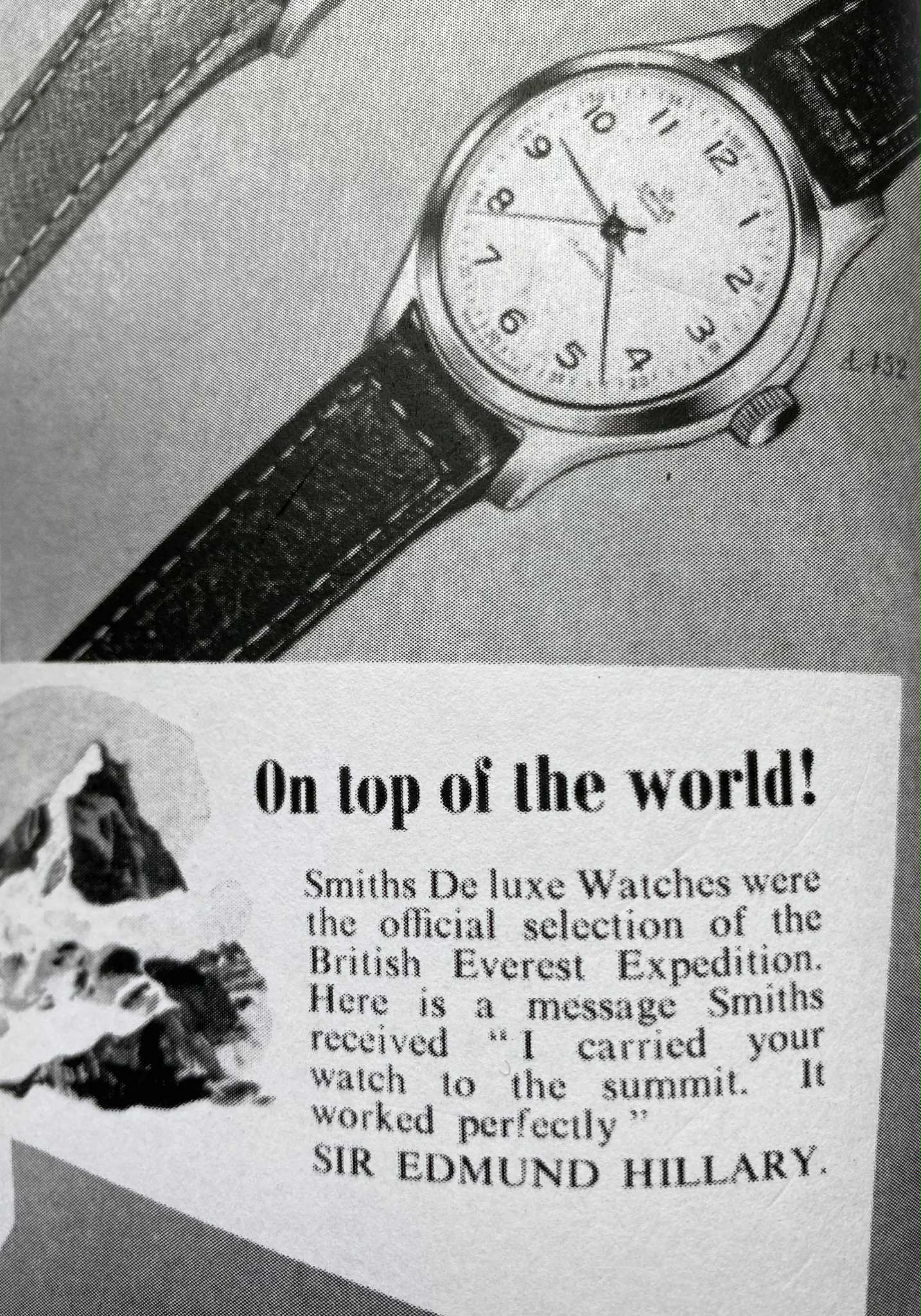 Smiths Deluxe ‘Everest Range’ A452（1950年代）