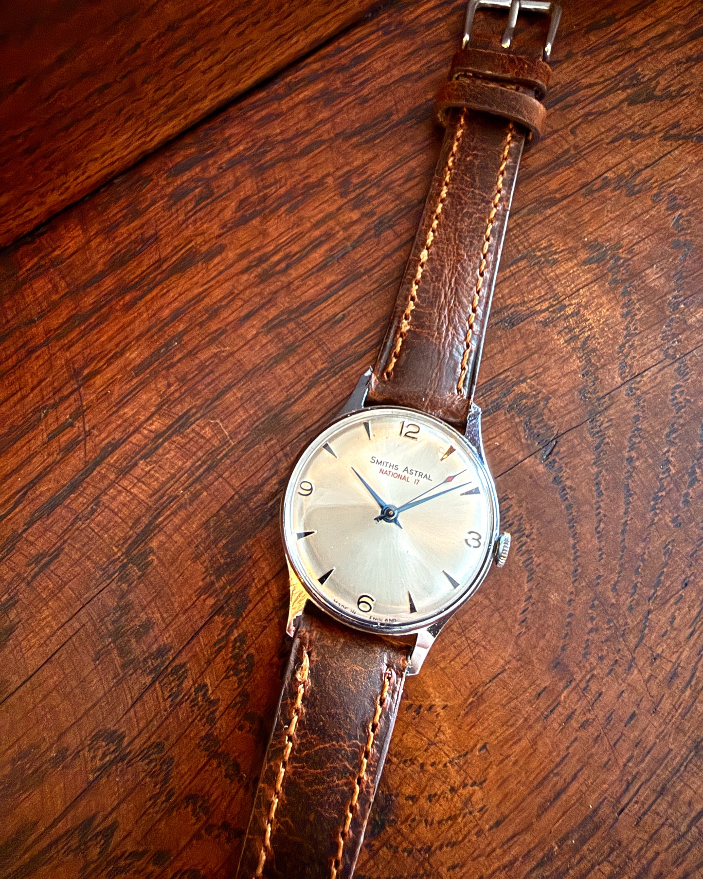 【極美品・希少キャンペーンモデル】Smiths Astral National 17｜1966年製｜15石 Cal.400｜英国製｜手巻き
