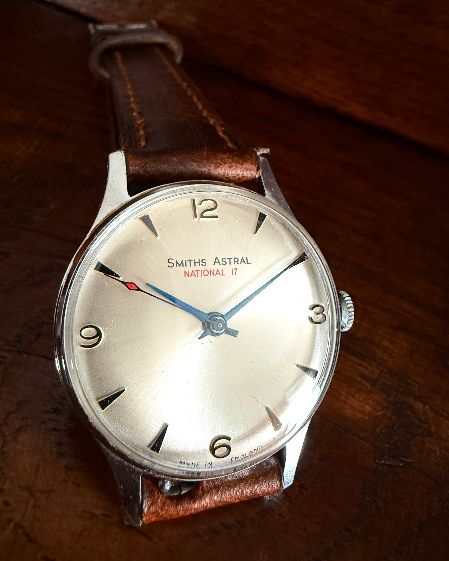 【極美品・希少キャンペーンモデル】Smiths Astral National 17｜1966年製｜15石 Cal.400｜英国製｜手巻き