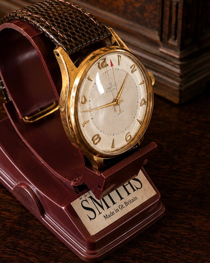【美品｜エクスペディションケース】Smiths De Luxe A456 ｜ 1957年頃製 ｜ 17石 Cal.400 ｜ 英国製 ｜ 手巻き