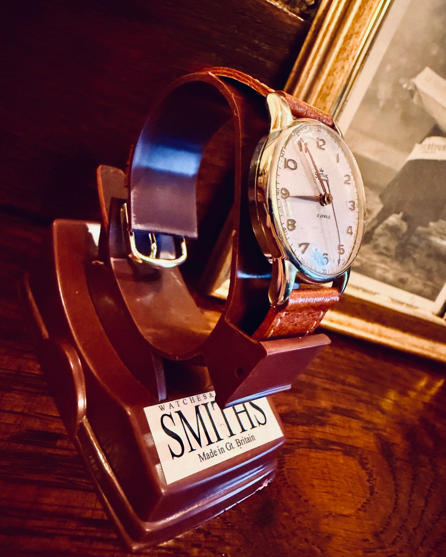 【美品・希少箱付】Smiths De Luxe｜1953年製｜ Smiths製造関連会社の記念時計｜17石 Cal.400｜英国製｜機械式時計